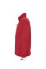Uniszex NORTH cipzáras polár pulóver, SOL'S SO55000, Red-2XL