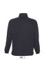Uniszex NESS 1/4 cipzáras, galléros polár pulóver, SOL'S SO56000, Charcoal Grey-L