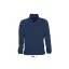 Uniszex NESS 1/4 cipzáras, galléros polár pulóver, SOL'S SO56000, Navy-3XL