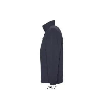   Uniszex NESS 1/4 cipzáras, galléros polár pulóver, SOL'S SO56000, Navy-3XL