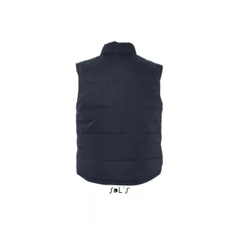   Férfi VIPER vízálló steppelt mellény, sok zsebbel, SOL'S SO59000, Navy-S