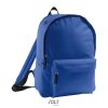 Uniszex RIDER poliészter hátizsák cipzáras zsebbel, SOL'S SO70100, Royal Blue-U