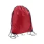Uniszex URBAN poliészter tornazsák-hátizsák, mindennapos használatra, SOL'S SO70600, Red-U