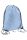 Uniszex URBAN poliészter tornazsák-hátizsák, mindennapos használatra, SOL'S SO70600, Sky Blue-U