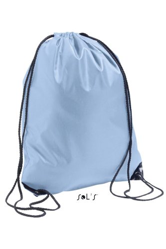 Uniszex URBAN poliészter tornazsák-hátizsák, mindennapos használatra, SOL'S SO70600, Sky Blue-U