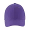 Uniszex vastag 6 paneles pamut baseball sapka, SOL'S SO88100, Dark Purple-U