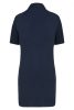 WK209 Női rövid ujjú hosszított piké póló Designed To Work, Navy/Oxford Grey-XS