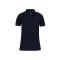 WK271 rövid ujjú Női galléros póló, kontrasztos diszítésekkel Designed To Work, Navy/Silver-XS