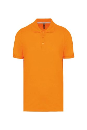 WK274 férfi galléros póló rövid ujjakkal, oldalsó slicceléssel Designed To Work, Orange-M