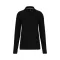 WK276 hosszú ujjú galléros férfi piké póló Designed To Work, Black-L