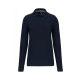 WK276 hosszú ujjú galléros férfi piké póló Designed To Work, Navy-2XL