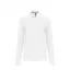 WK276 hosszú ujjú galléros férfi piké póló Designed To Work, White-XL