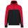WK450 kétszínű három rétegű, kapucnis softshell dzseki Designed To Work, Black/Red-S
