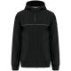 WK450 kétszínű három rétegű, kapucnis softshell dzseki Designed To Work, Black-S