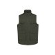 WK607 bélelt unisex mellény sok zsebbel Designed To Work, Dark Khaki-L