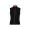 WK6149 Női mellény három zsebbel és kontrasztos díszítésekkel Designed To Work, Black/Orange-M