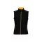 WK6149 Női mellény három zsebbel és kontrasztos díszítésekkel Designed To Work, Black/Yellow-XS