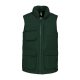WK615 vízálló bélelt unisex mellény Designed To Work, Forest Green-L