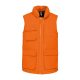 WK615 vízálló bélelt unisex mellény Designed To Work, Orange-4XL