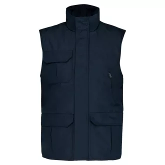   WK630 unisex bélelt mellény PVC bevonattal Designed To Work, Navy-S