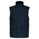WK630 unisex bélelt mellény PVC bevonattal Designed To Work, Navy-XL