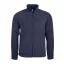 Vastag polár pulóver, az elején végig cipzárral, Designed To Work WK903, Navy-XL