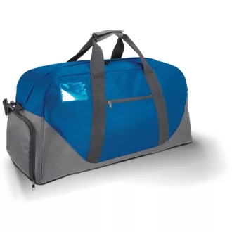   Designed To Work WKI0610 sporttáska 600D poliészterből, Royal Blue/Dark Grey