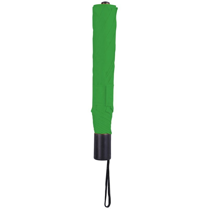 Összecsukható, teleszkópos esernyő, zöld