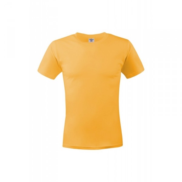 Keya MC180 unisex pamut póló, sárga-M